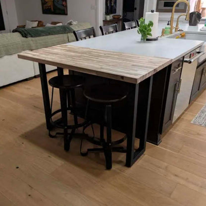 U-Shaped W12"xH34" Sofa Table Legs, 1 Pair #W5036M2