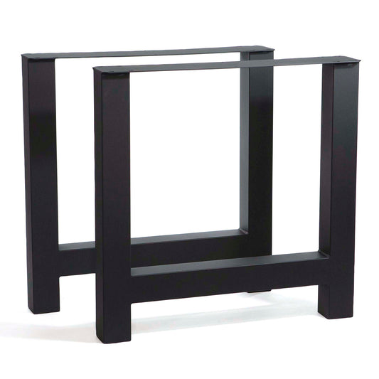 H-shaped dining table legs