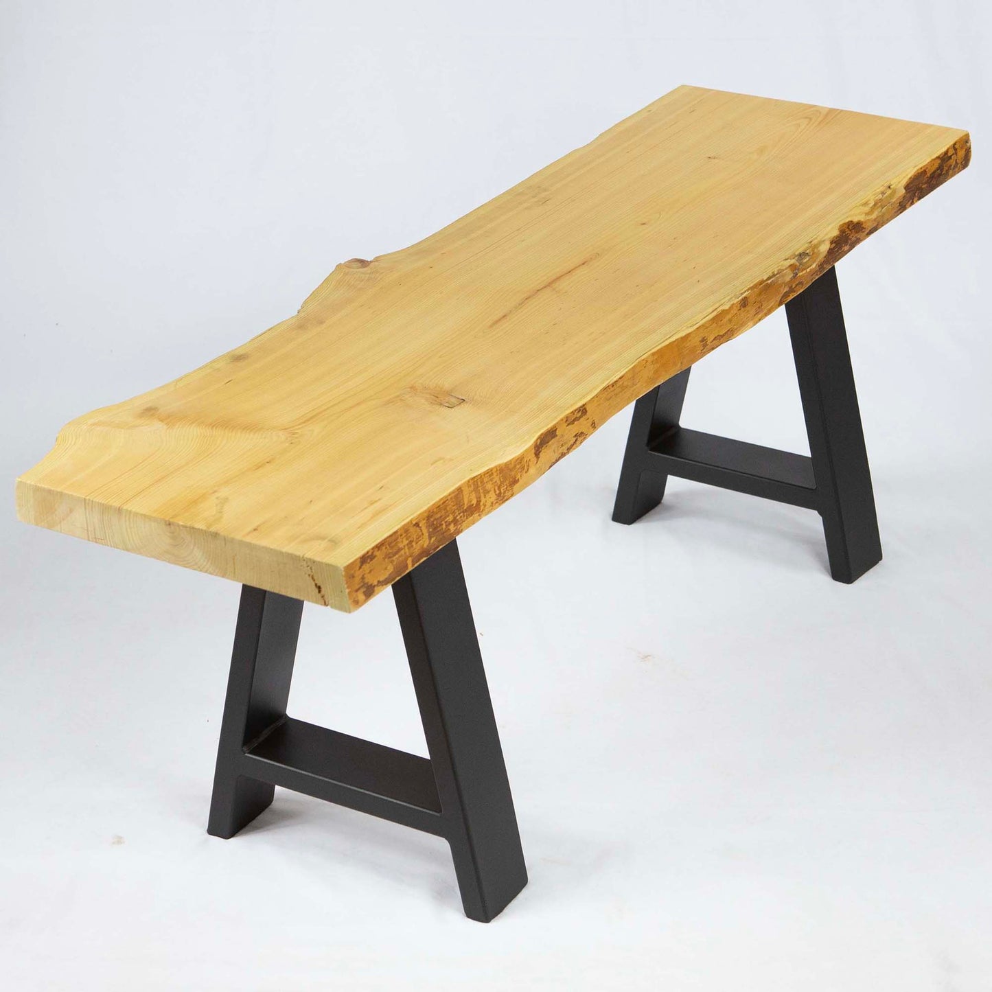 A-shaped bench table legs