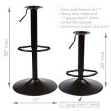 Bar Stool Base, Set/2, #FT11