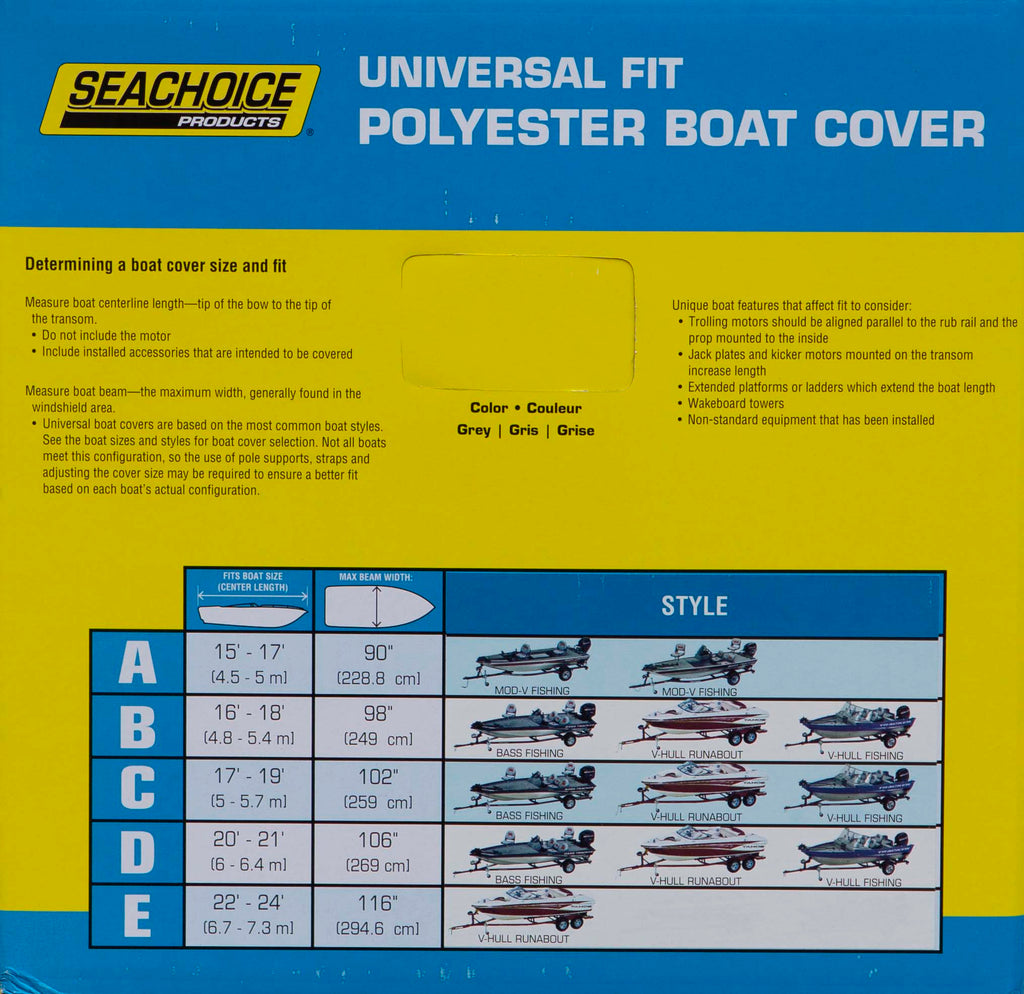 Polyester Boat Covers, Universal Fit – RustyDesign