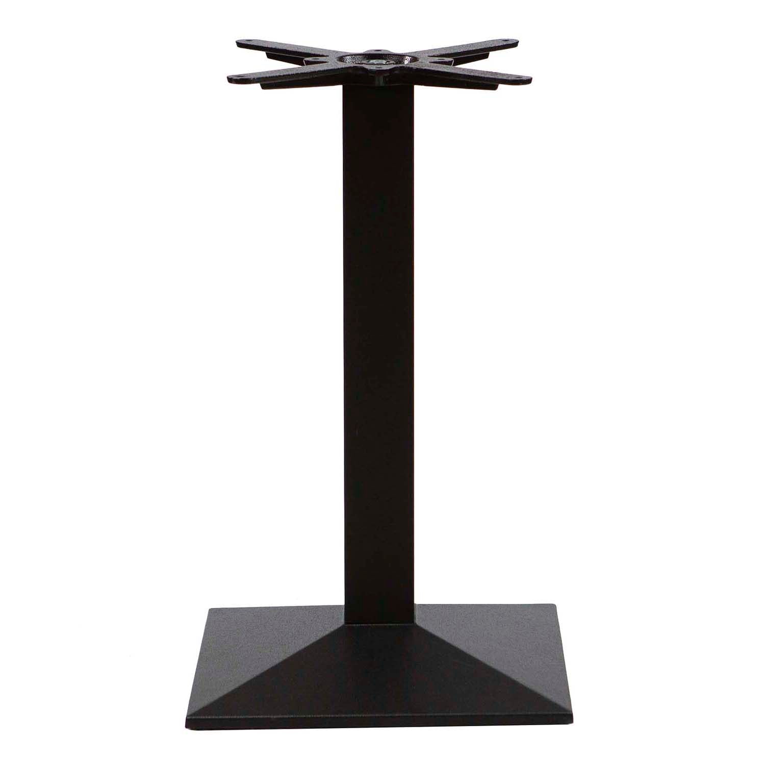 Square Bistro Table Base in Cast Iron, 1 PC, Pedestal Shape #JK3011 ...