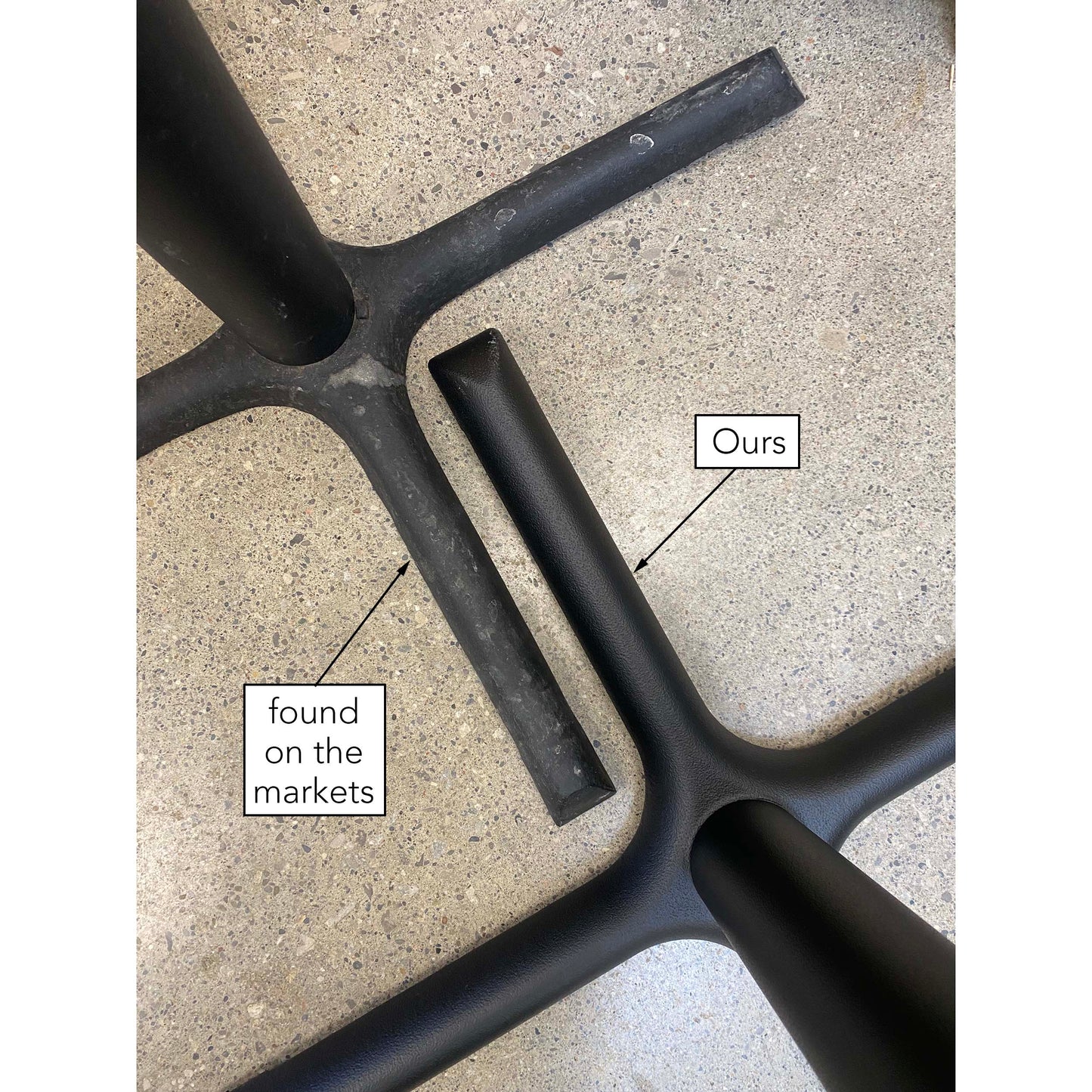 Cross Cast Iron Table Base #JK3029