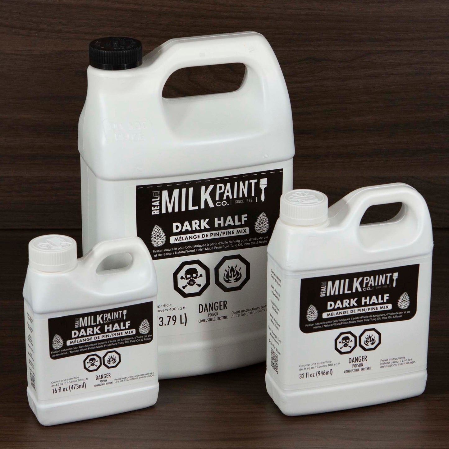 dark half tung oil by real milk paint RMP co