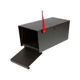 Regular Size Post-Mounted Mailbox, Contemporary Design #HC100