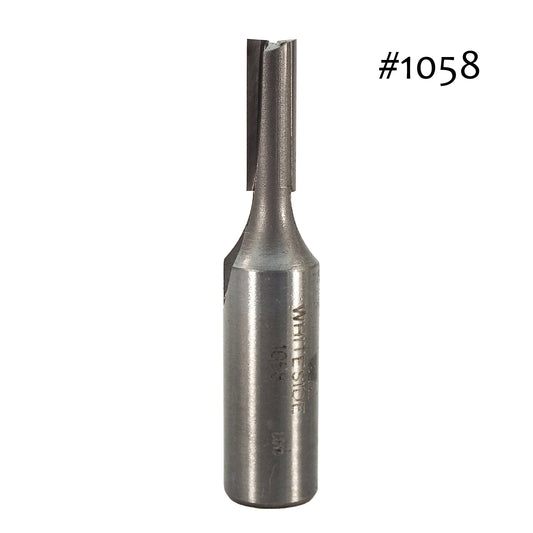 Whiteside, 1/2" Shank Straight Router Bits, Carbide Tip