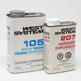 KIT, West System 105 Epoxy Resin & 207 Special Clear Hardener