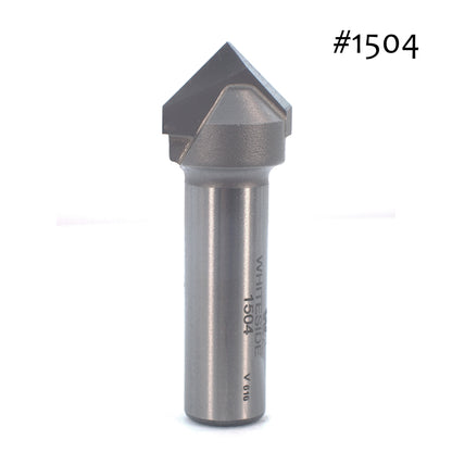 Whiteside, V-Groove Router Bits, 90° Degree