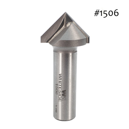 Whiteside, V-Groove Router Bits, 90° Degree