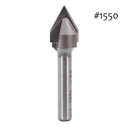 Whiteside, V-Groove Router Bits, 60° Degree