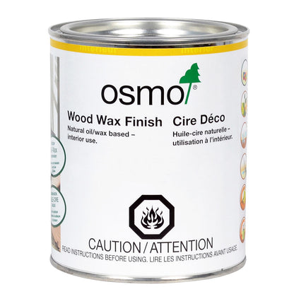 OS3101, OSMO Wood Wax Finish, 3101 Clear