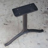 * WB730 Wishbone Dining Table Legs, Cast Iron, 2 pack - RustyDesign