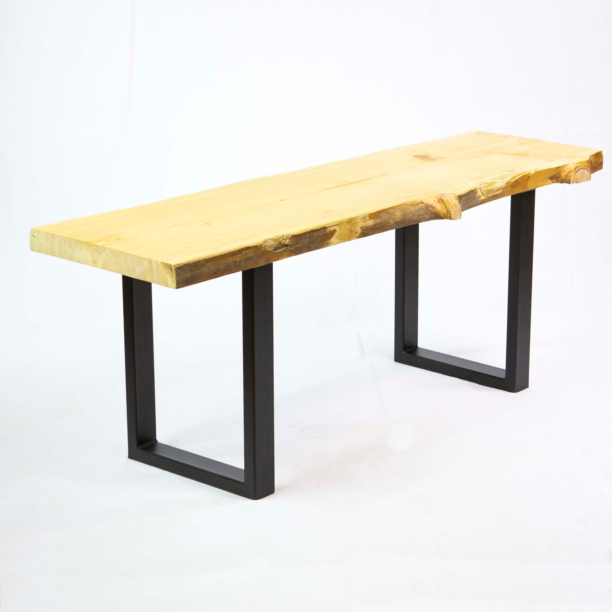 U-shaped Bench or Narrow Coffee Table Legs, Pair #W5033E