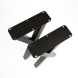 Console Table Legs, 1 Pair, Metal X Shape #W5037B