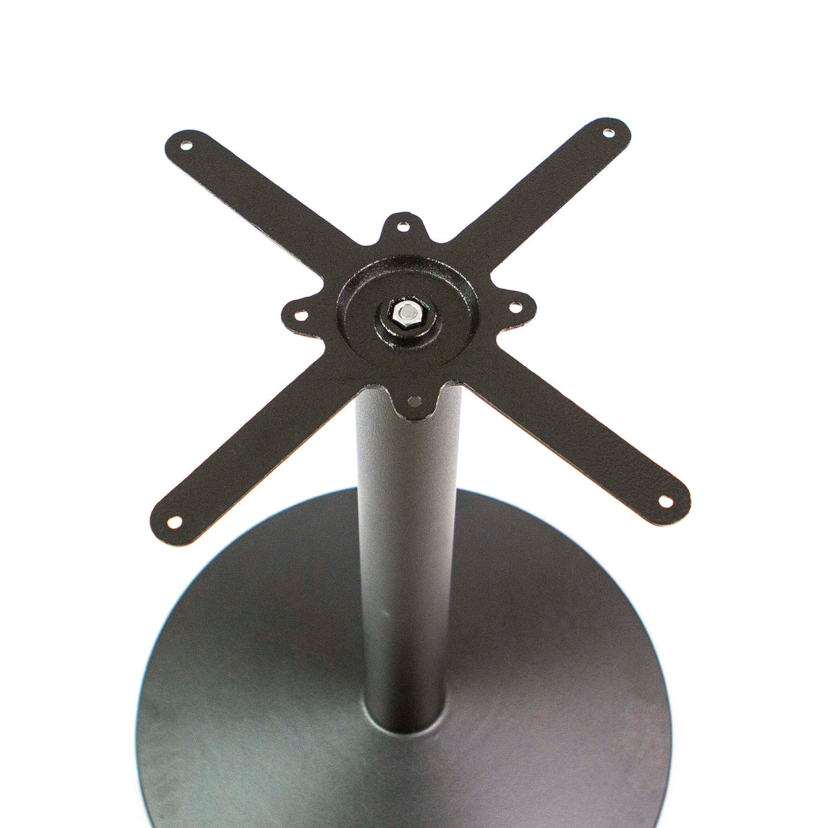 Cafe Table Base Cast Iron Bistro Table Base, 1 PC, Round-Shaped, #JK3002 – Rusty Design ...