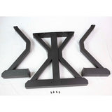 Round Dining Table Legs, 1 Set, Metal Trestle Shape #SS511