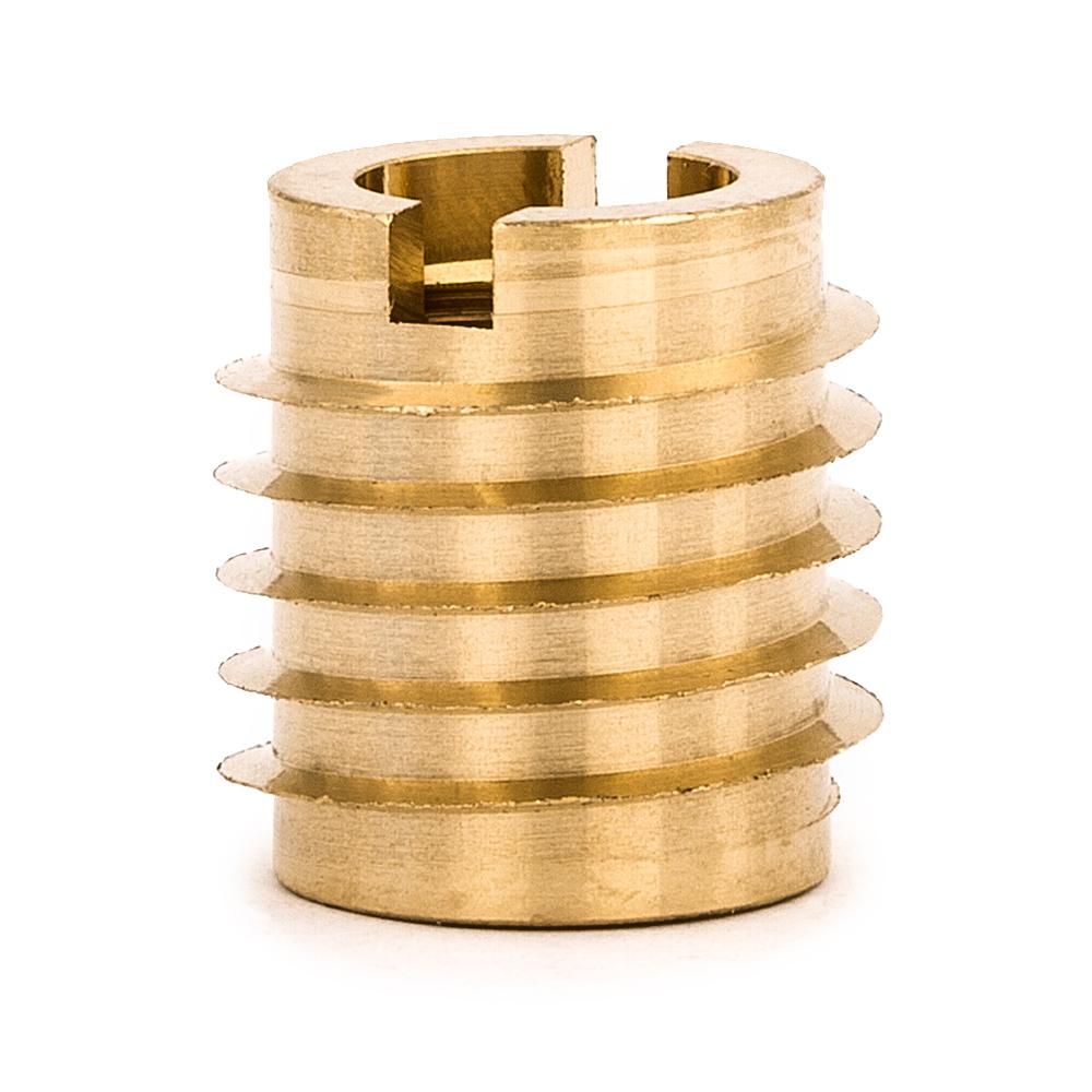 EZ-400-5 E-Z Knife™ Threaded Insert for Hard Wood - Brass - 5/16-18 (pack of 10)