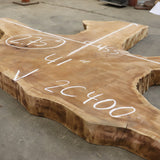 Huge Mohogany live edge #2C400, PICK UP ONLY