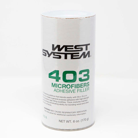West System 403 Microfibers Adhesive Filler, 6 oz