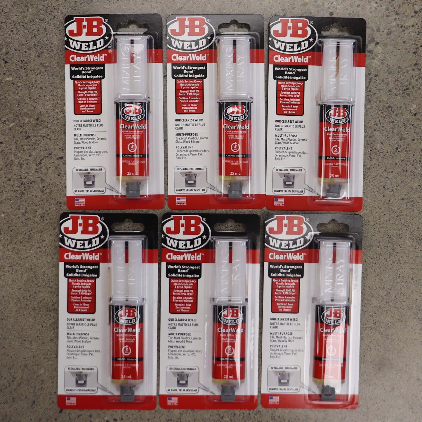 J-B Weld ClearWeld #50112, 25 ml