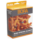 BORA, Mini Spring Clamps, Pack/20 (540520)