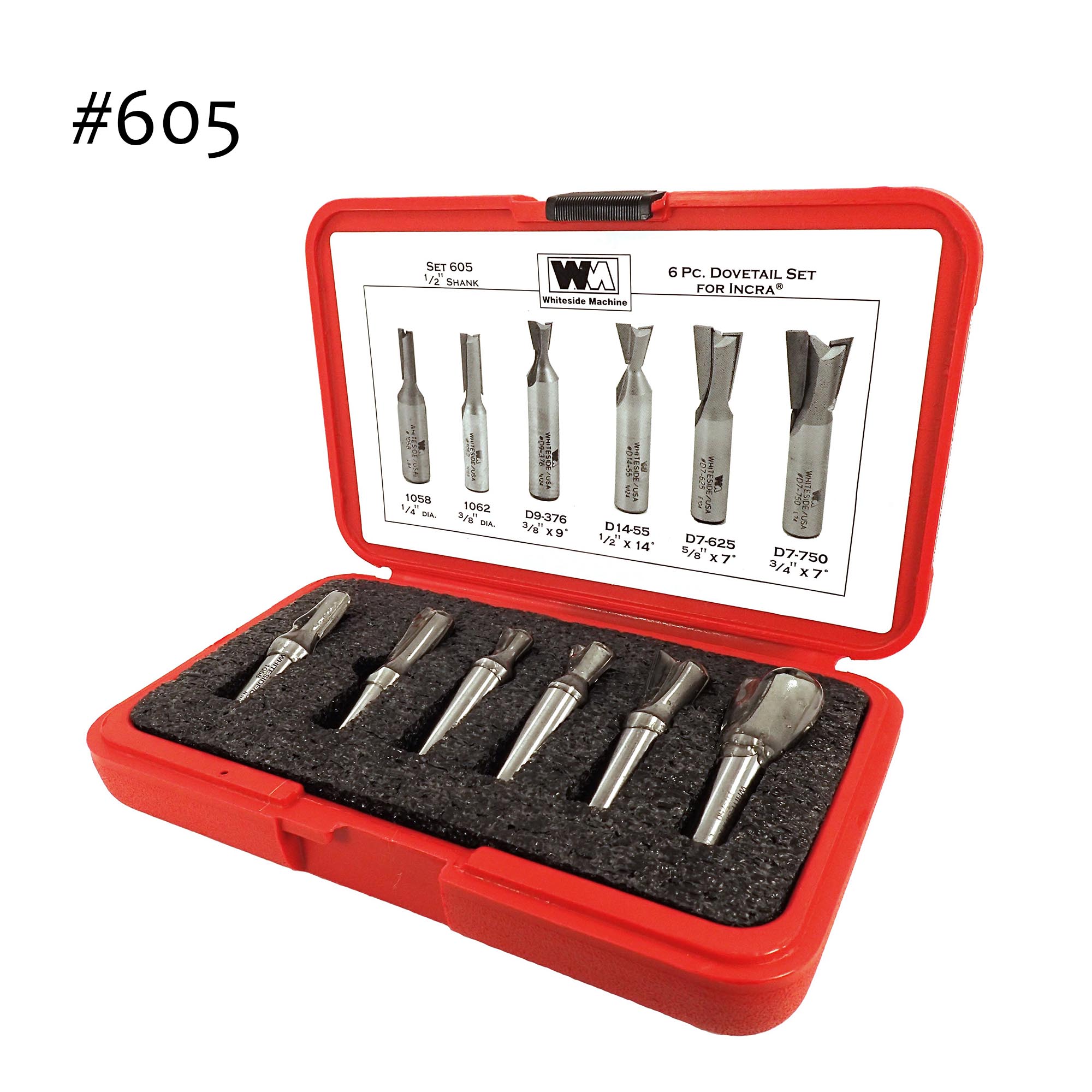 Whiteside Router Bit Set Whiteside Router Bits – Rusty Design Canada