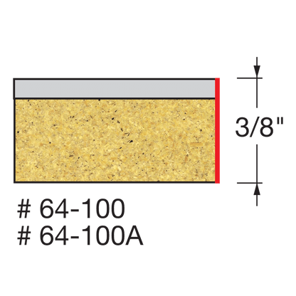 Freud 1/4" Solid Carbide Flush Trim Bit (64-100)