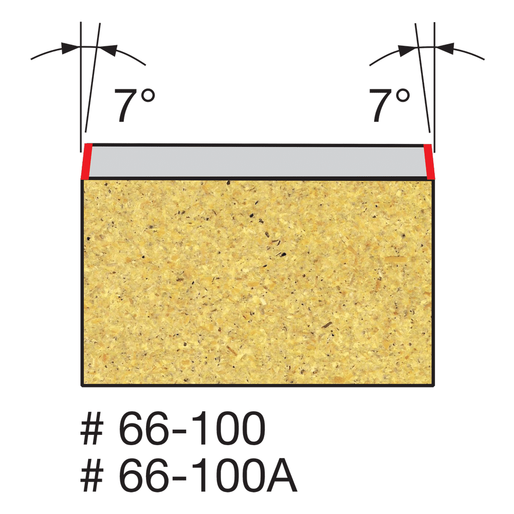 Freud 1/4" Bevel Trim Bit (66-100)