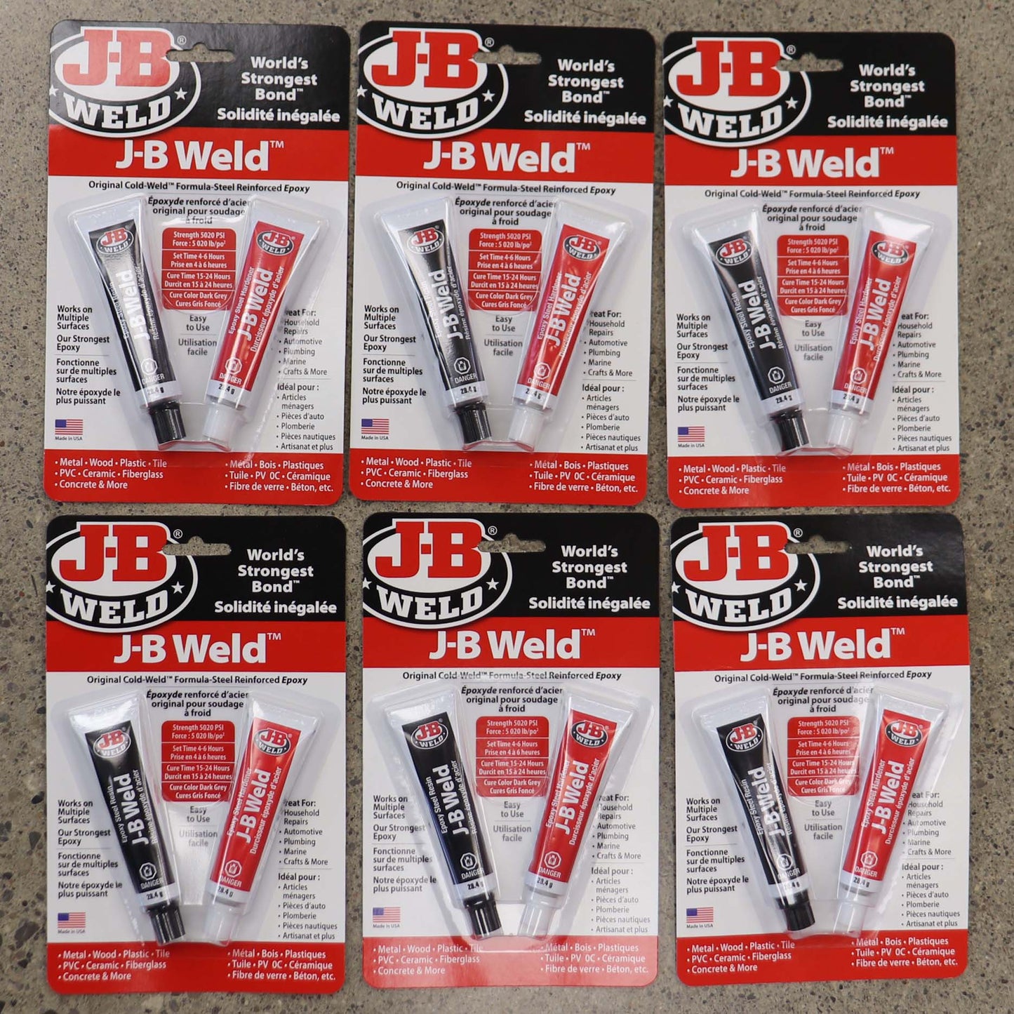 J-B Weld Original Cold-Weld #8265S, 2 oz