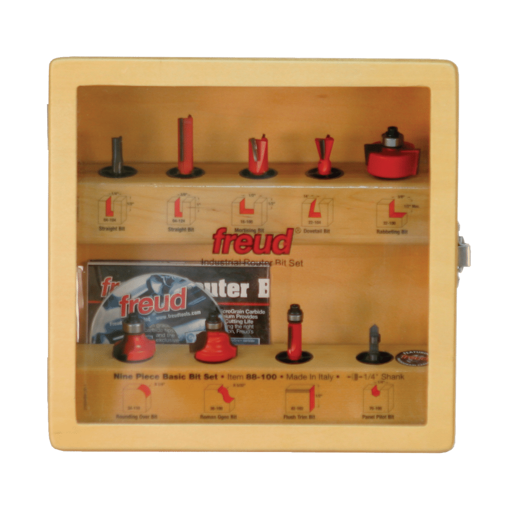 Freud 9 Piece Basic Bit Set (88-100)