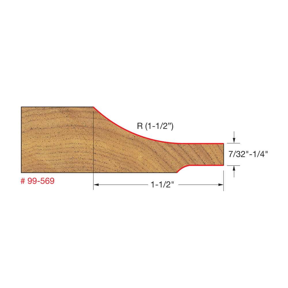 Freud Raised Panel Bit w/ Backcutters (2 Variants)