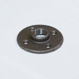 * BF3400 Black Iron Fitting, Floor Flange 3/4" - RustyDesign