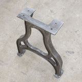 CAST11 Cast Iron Dining Table Legs, 2 pack - RustyDesign