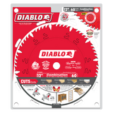 DIABLO 12 in. x 60 Tooth Combination Saw Blade (D1260X)