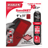 Diablo 9 in. x 11 in. SandNET™ Universal Reusable Sanding Sheets (7 Variants)