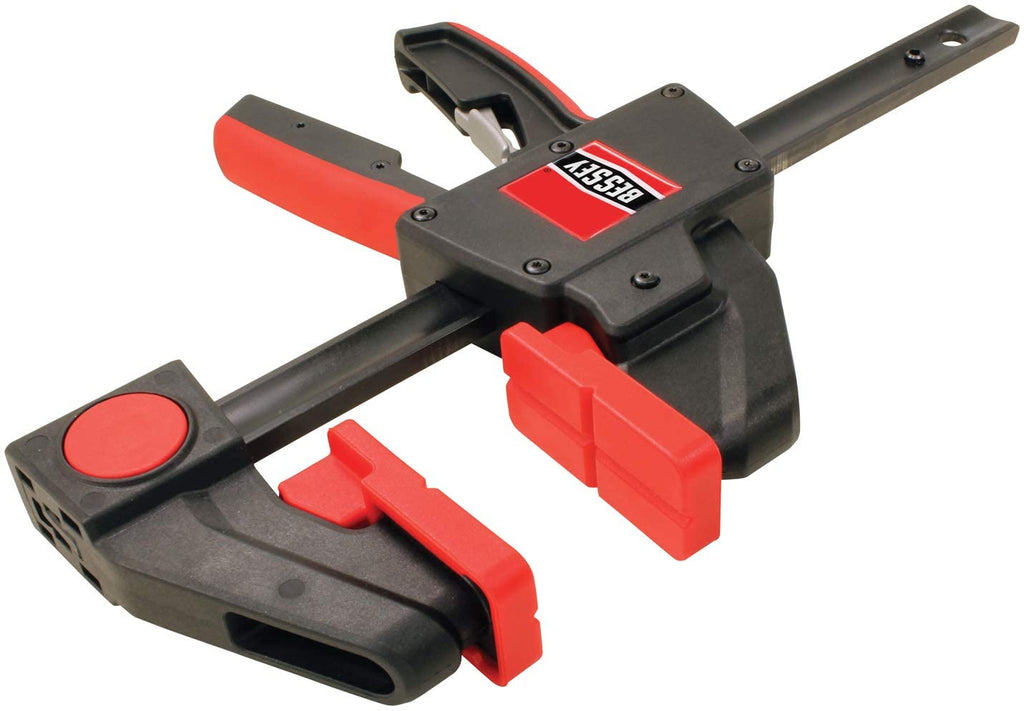 BESSEY One Handed Clamps, Heavy Duty EHK Trigger Clamp Series, Pack/4