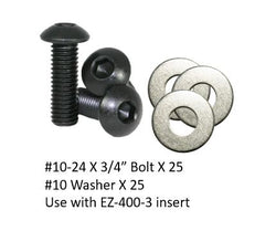 EZB1024-34 Bolts and Washers Set #10-24 (length 3/4")