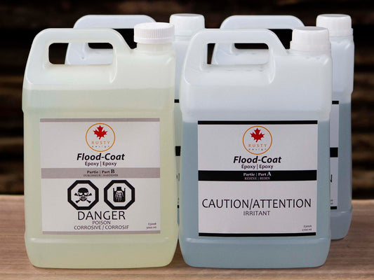 epoxy resin Canada, Flood Coat 3 gallon kit