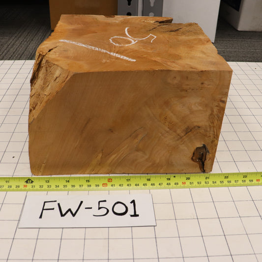 Figured Wood Maple Burl, # FW501, 9.8 Pounds.