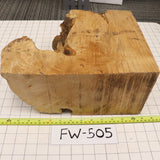 Figured Wood Maple Burl, # FW505, 11.6 Pounds.