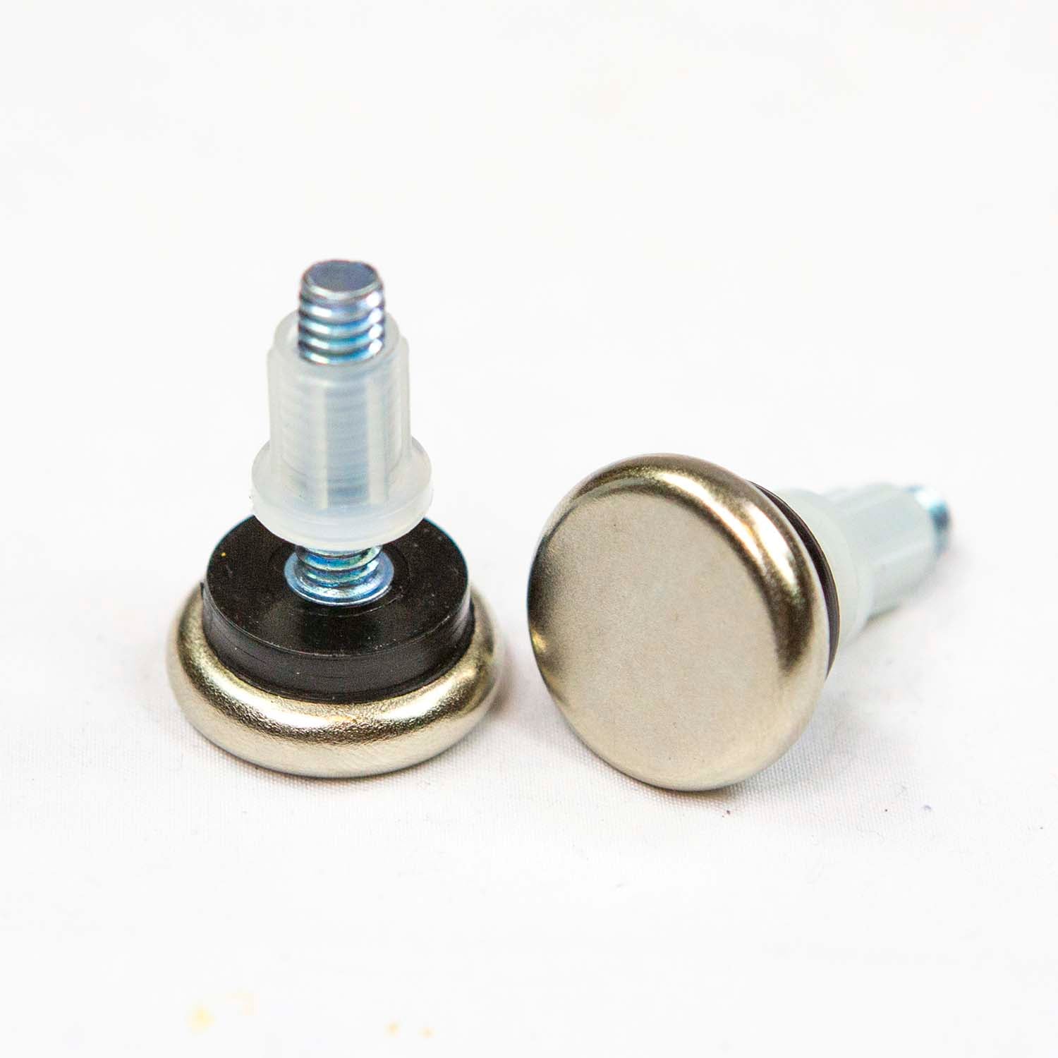 Screw In Leveling Glides, with Plastic Insert, SMALL - RustyDesign