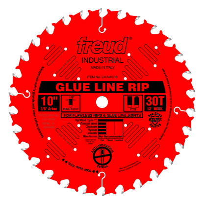 Freud 10" Industrial Glue Line Ripping Blade (LM74R010)