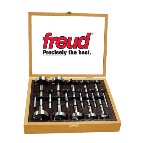 Freud 16 Pcs Precision Shear Forstner Drill Bit Set (PB-100)