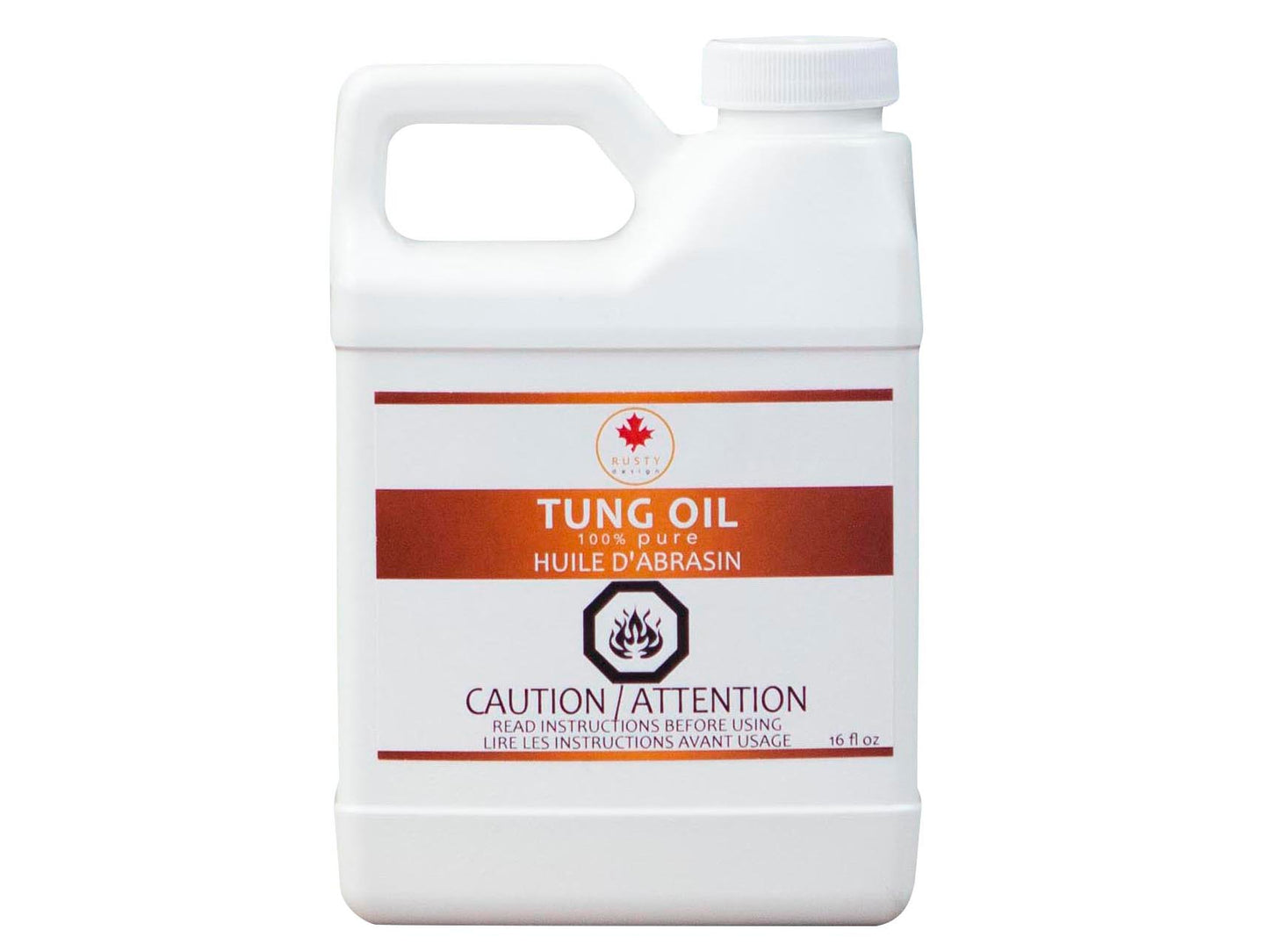 pure tung oil 473 ml pack, 16 oz