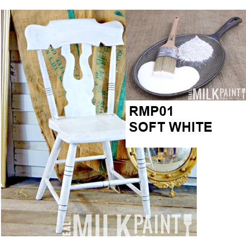 Real Milk Paint - White & Grey