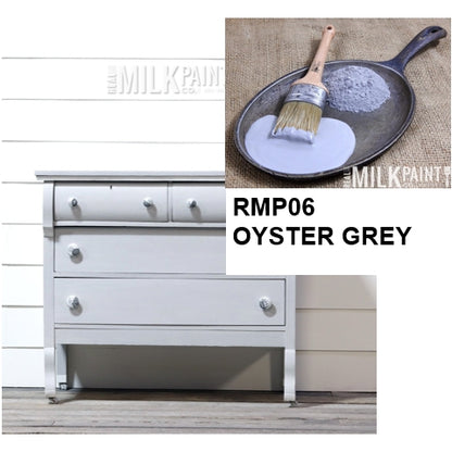 Real Milk Paint - White & Grey