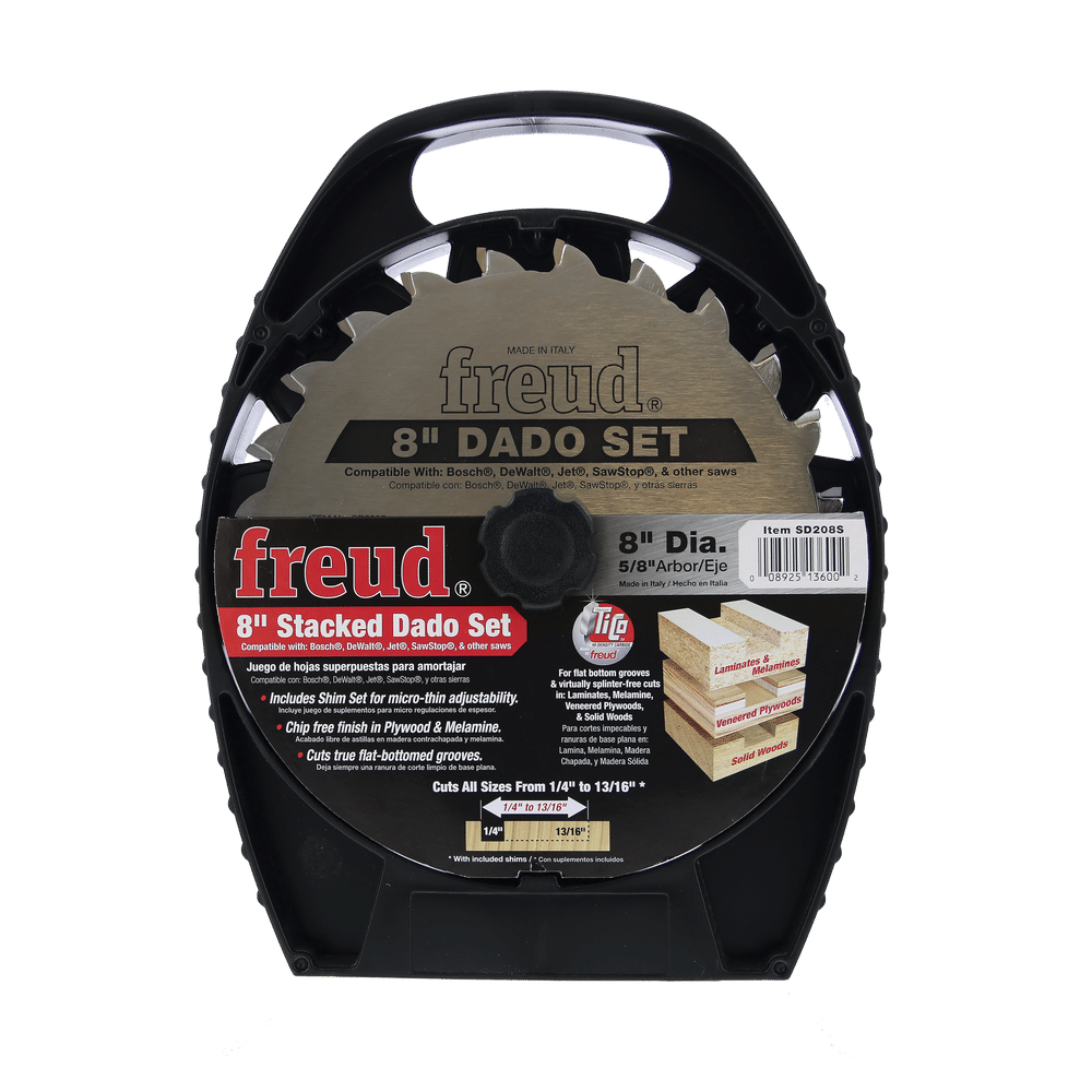 Freud 8" Pro Dado Set SD208