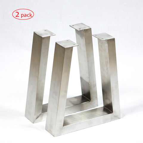 Stainless Steel Bench Legs narrow coffee table legs
