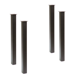 table legs made in metal, at 40" tall for bar height pub table, ship in Canada & USA