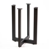 side or end table legs base, made in metal, ship in Canada & USA